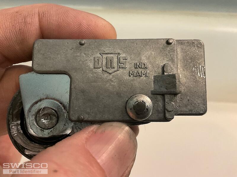 Sliding patio door roller