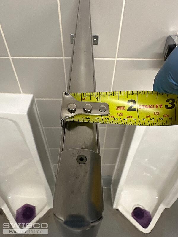 Urinal partition brackets