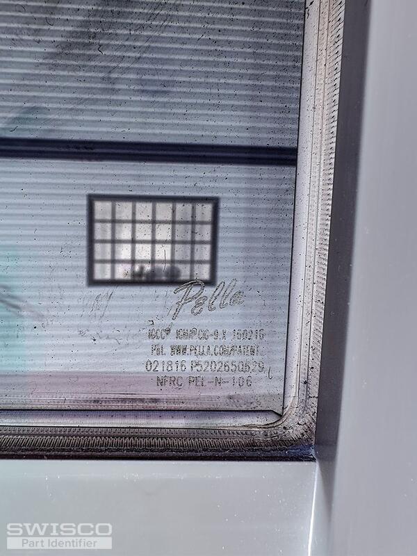 Pella window serial neg