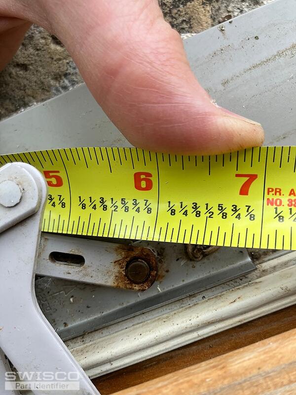 Single Arm Hinge Length Bottom