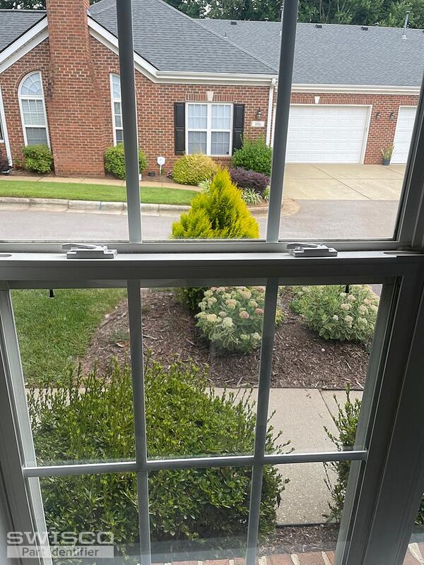 Window pic, double hung spring loaded