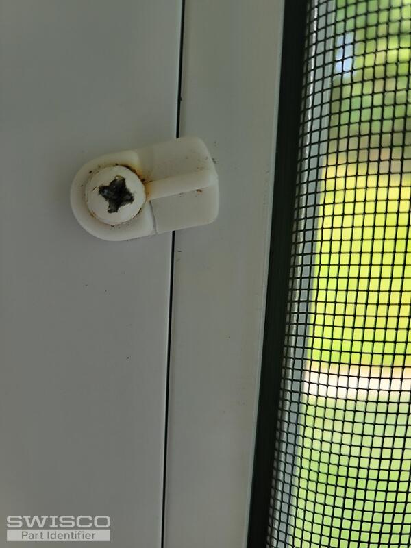 Plastic screen holder clip