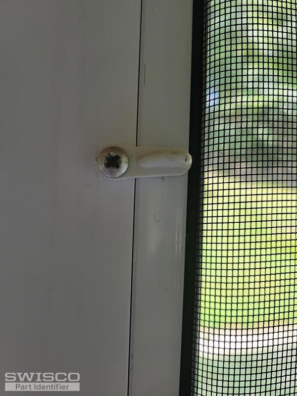 Plastic screen holder clip