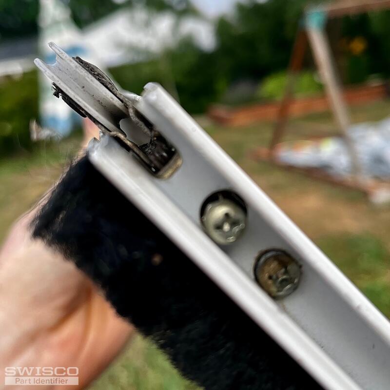 Screen door wheels
