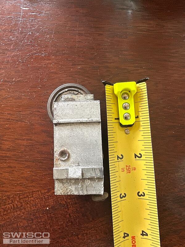 Patio door roller