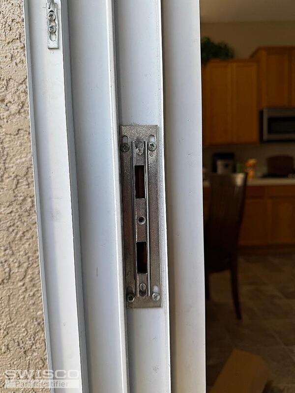 Sliding door lock_wall side