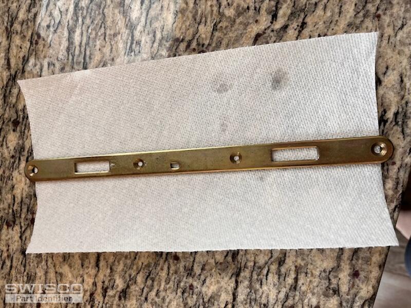 Plate that covers the interior mechanism
