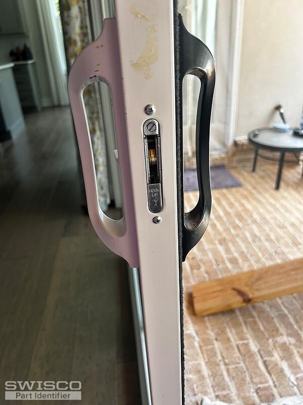 MULTISLIDE PATIO DOOR LATCH - WHAT BRAND