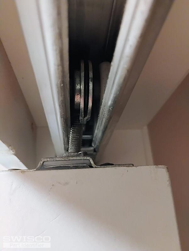 Sliding closet door part