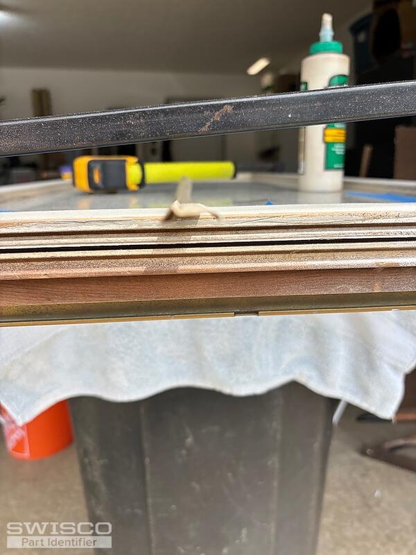 Casement sash weather stripping