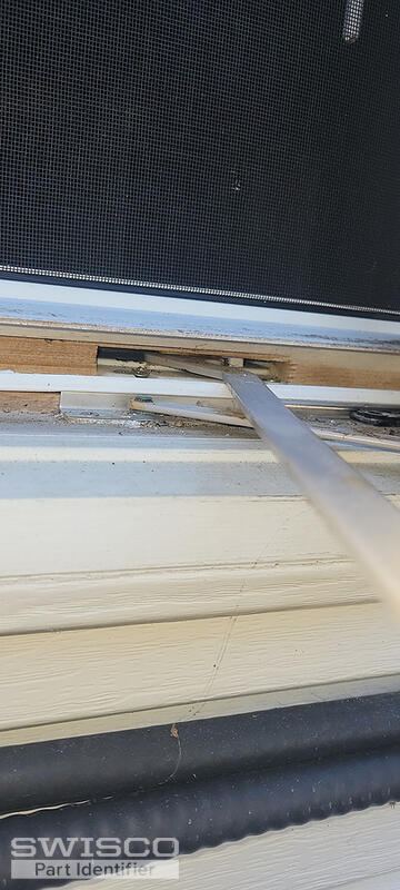 Angled hinge &amp; hole