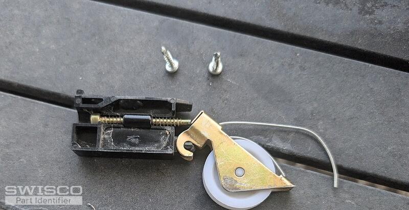 Screen Patio Door Roller Assembly