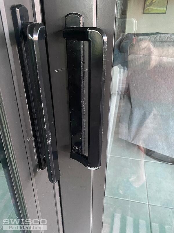 Left door handle broken