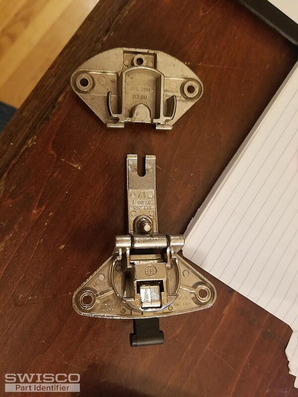 mepla replacement hinge for Merillat cabinet-2