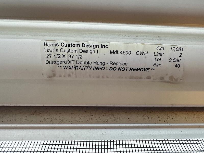 Manufacturer Label