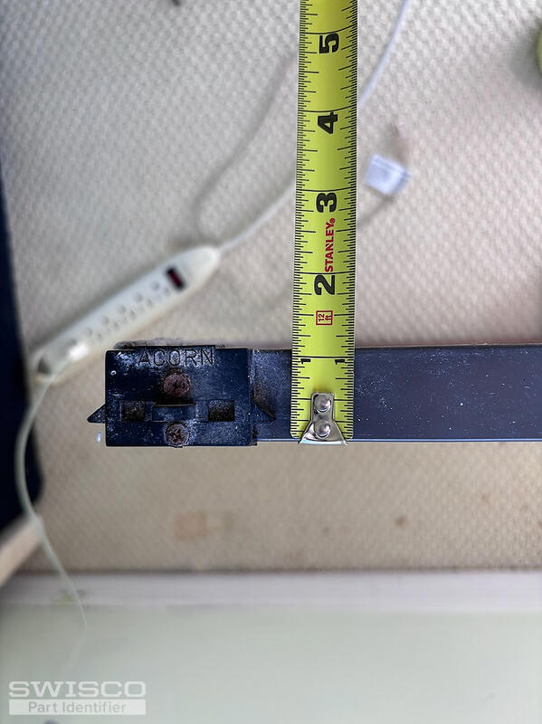 tilt window sash depth 1:2 in