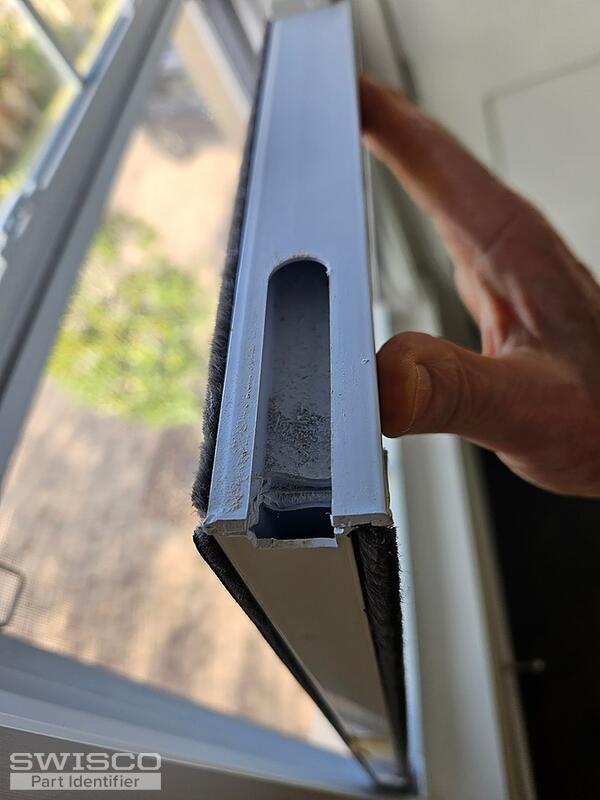 Latch opening with latch removed