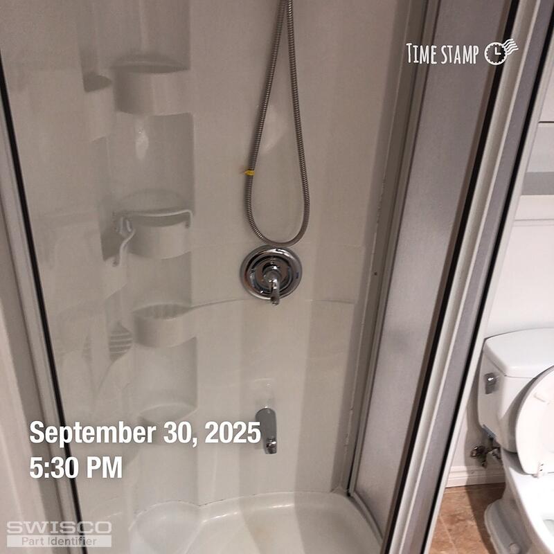 Inside shower walls