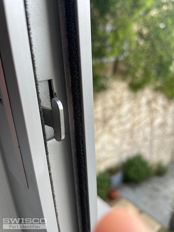 Latch installed
