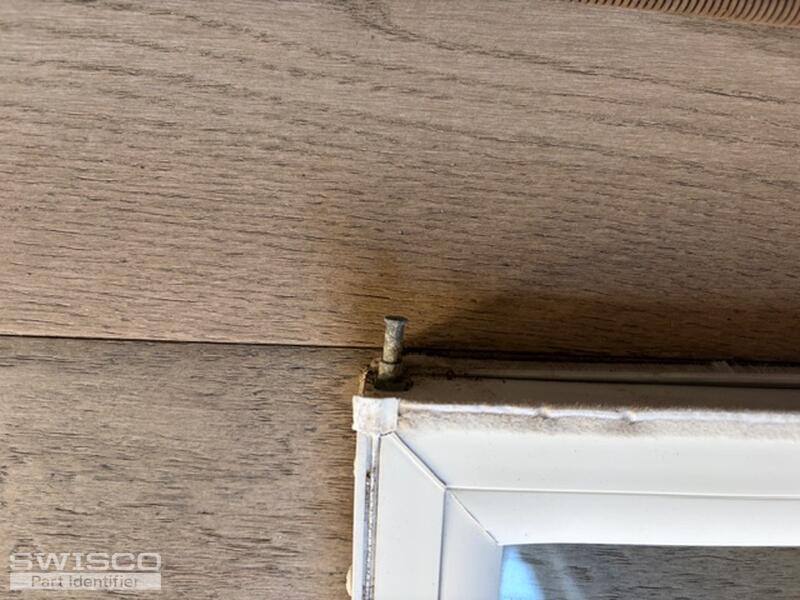 closeup window pin