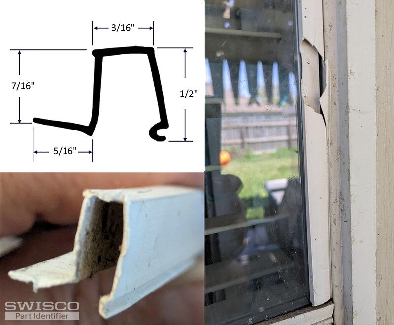 Vinyl snap-in window glazing bead combined