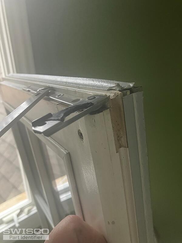 Window hinge top of window 3