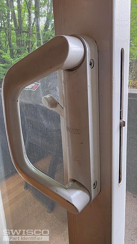 Door Handle in place