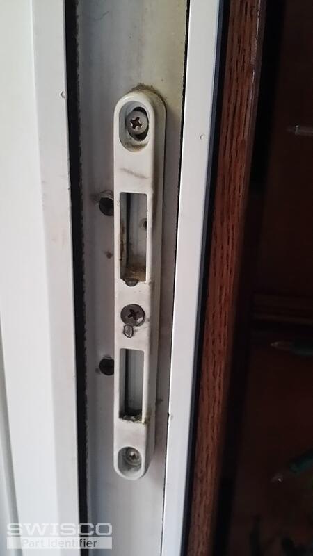 white sliding door lock p1