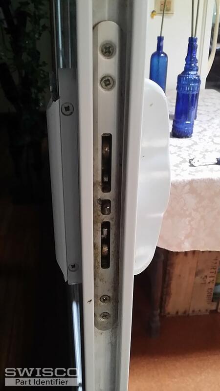 white sliding door lock p2