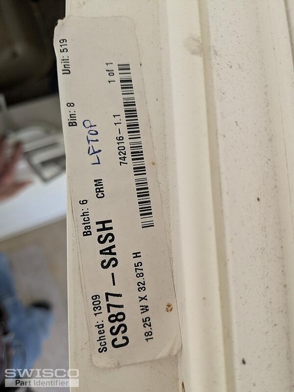 Lf hand casement window Sticker