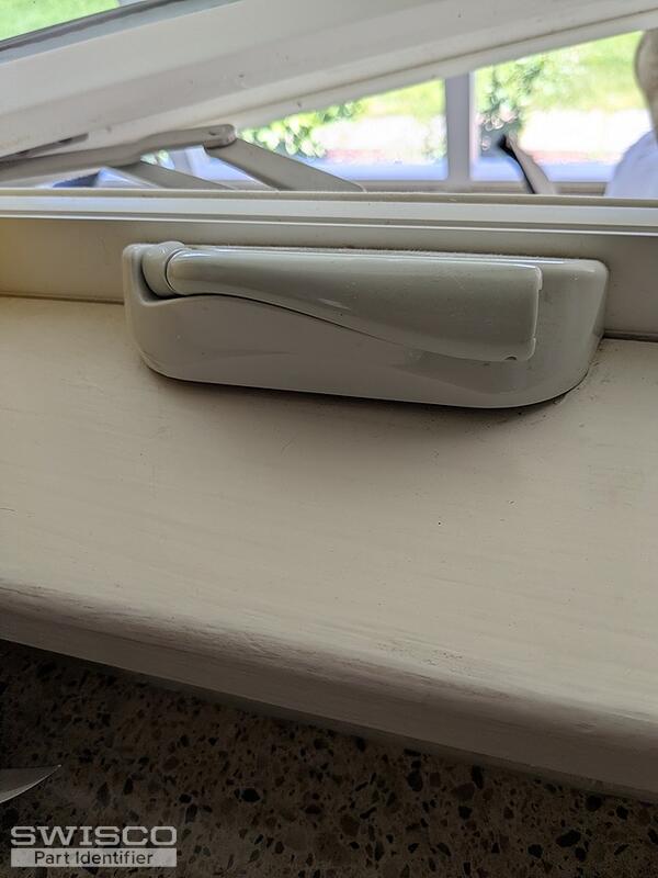 Lt hand casement window with good handle