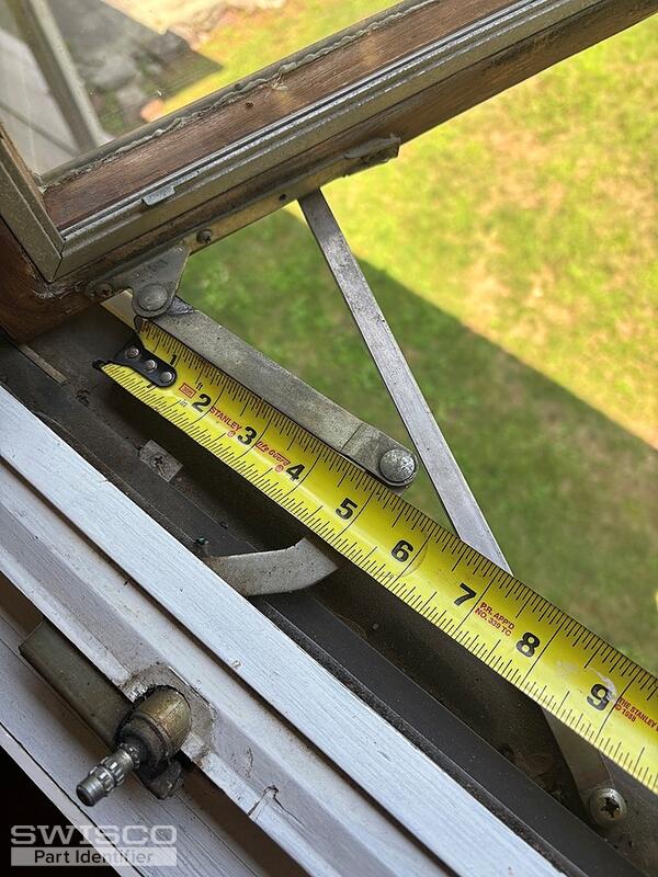 Pella_sash_crank_arm_connnector_5_inch_measurement