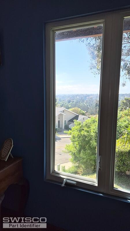 This is the window that will not open and close