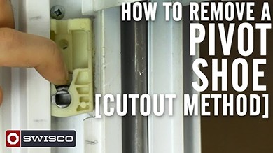 How to Remove a Pivot Shoe (Cutout Method)