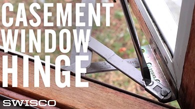 How to Replace a 2-Bar Hinge Set on a Casement Window