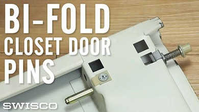 How to Install Bi-Fold Closet Door Pins