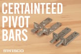 SWISCO 26-175 CertainTeed Pivot Bar Pair