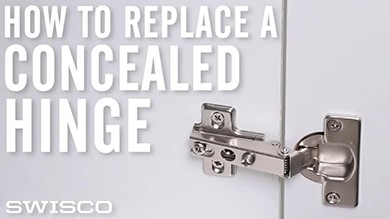 How to Replace a Concealed Hinge