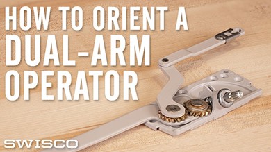 How to Orient a Dual-Arm Operator