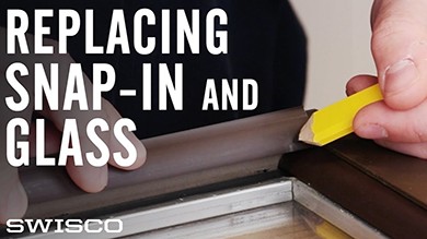 How to Replace Glazing Bead & Glass in an Aluminum Window Sash