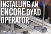 How to install an Encore dyad operator