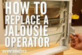 39-005 How to replace a Jalousie operator 