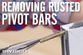Removing Rusted Pivot Bars