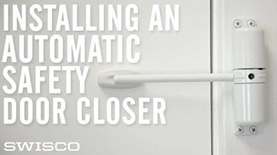 Installing an Automatic Safety Door Closer