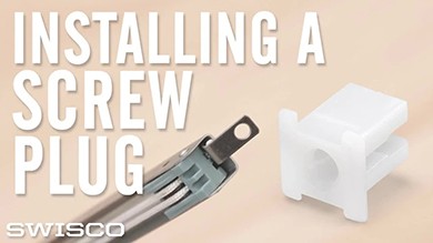 How to install the 26-200 Screw Plug