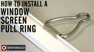 How to install the Swisco 70-004 pull ring