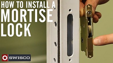 How to install the 82-218 Mortise Lock