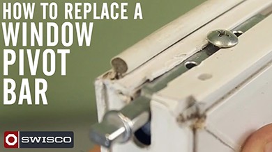 How to replace a window pivot bar