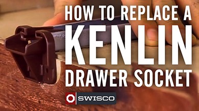 How to replace a Kenlin drawer socket