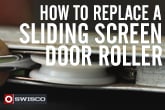 How to Replace a Sliding Screen Door Roller [1080p]
